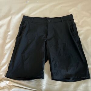 Columbia Black Flat Front Shorts Tailored Fit